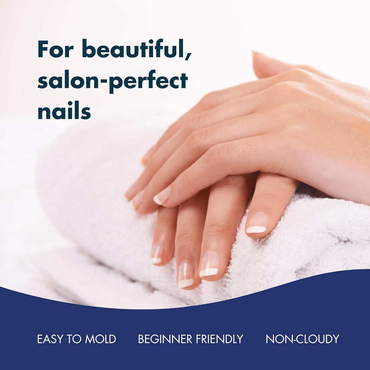 Acrylic Nail Powder, 4oz Bright White Acrylic Powder Dip for Nails, Long Lasting Salon Quality
