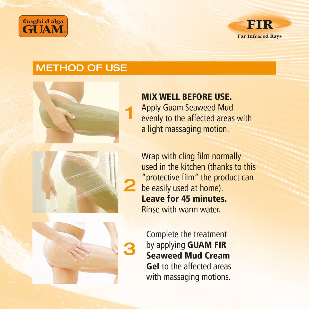 Guam Anti-Cellulite Hot Seaweed Mud ORIGINAL FORMULA | Sculpting Body Wrap To Remove Cellulite