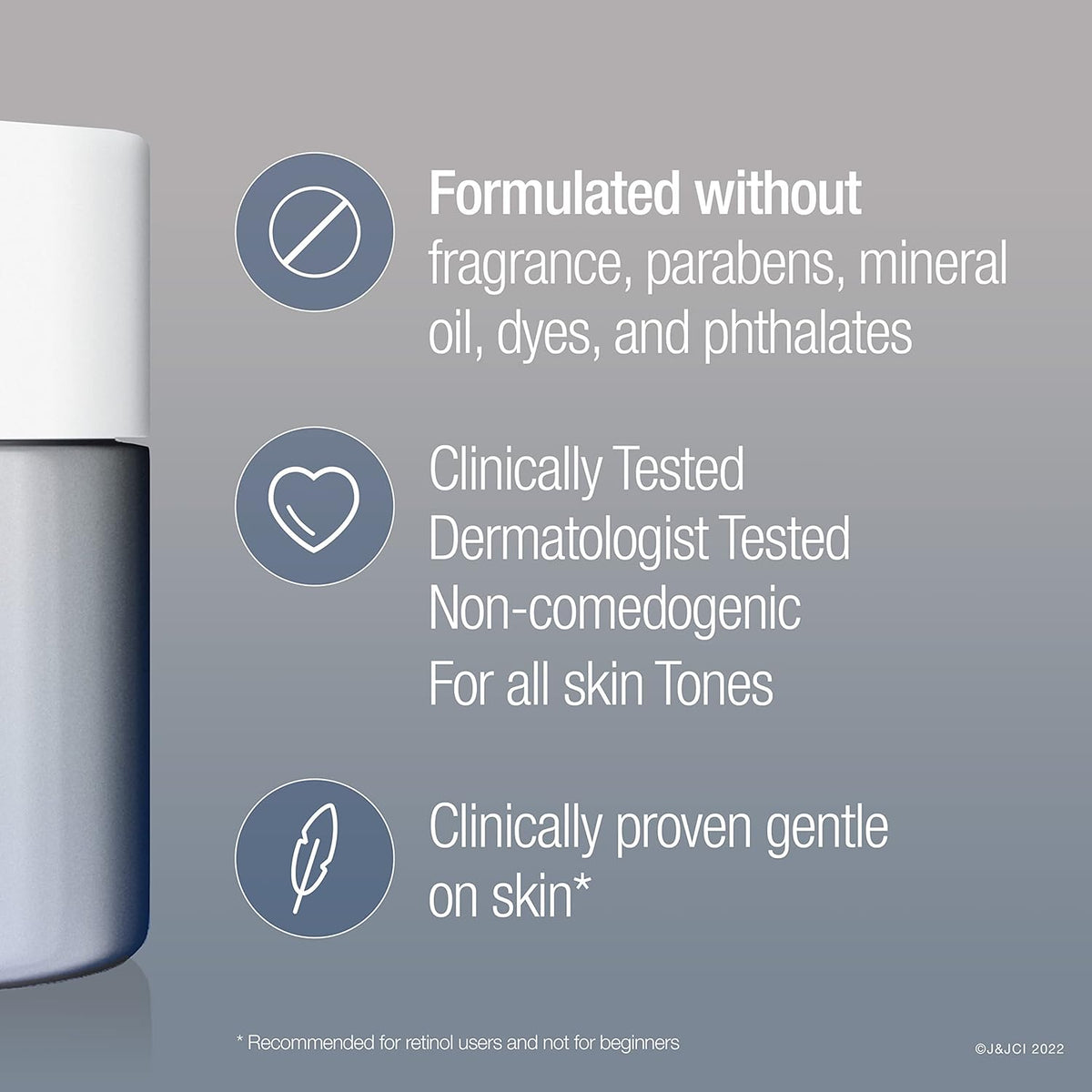 Neutrogena Retinol Pro+ Anti-Wrinkle Night Moisturizer, Rapid Wrinkle Repair, Anti-Aging Face &