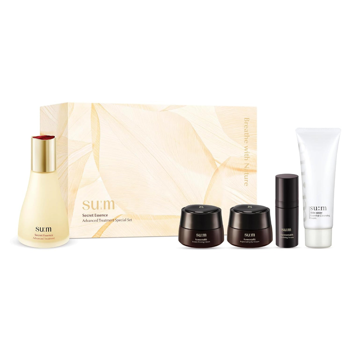 SU:M Secret Essence Advanced Treatment Special Set (2.7 fl oz) (5-piece set) - Korean skin care