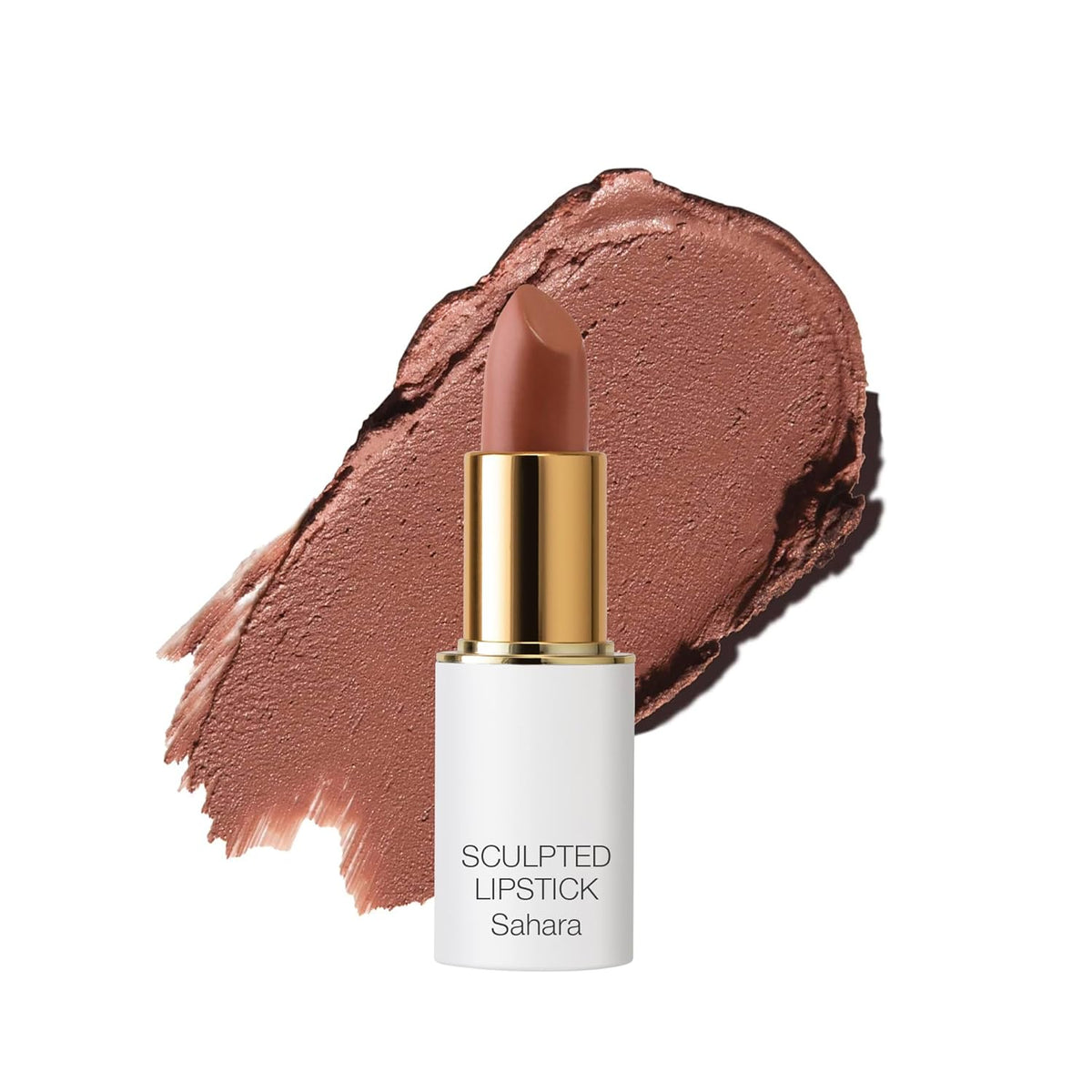 Ogee Full Bloom Sculpted Lipstick (Sahara - Warm Auburn) - Long Lasting Organic Lipstick with