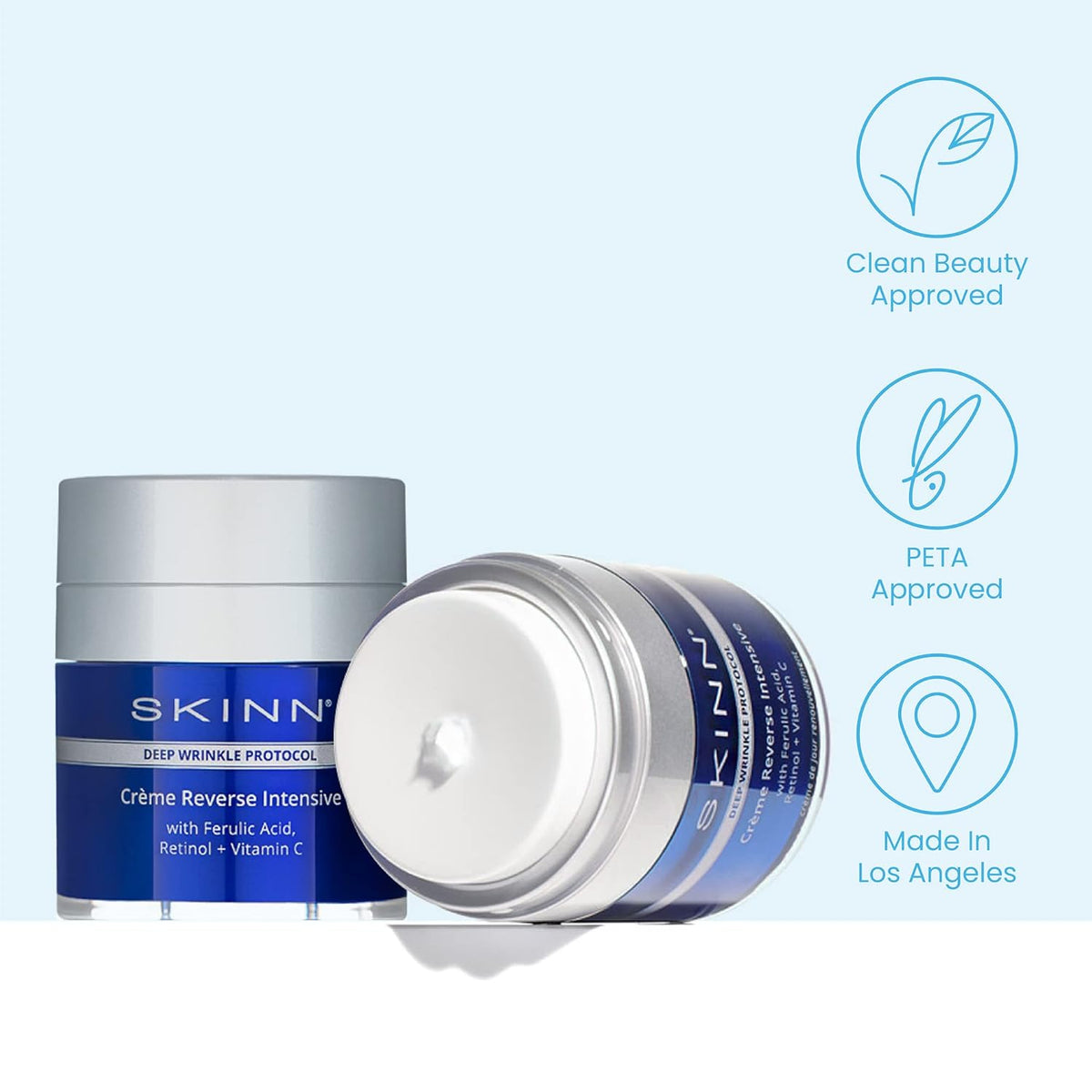 SKINN Crème Reverse with Ferulic Acid, Retinol and Vitamin C-Crème Reverse Intensive-Anti-Aging