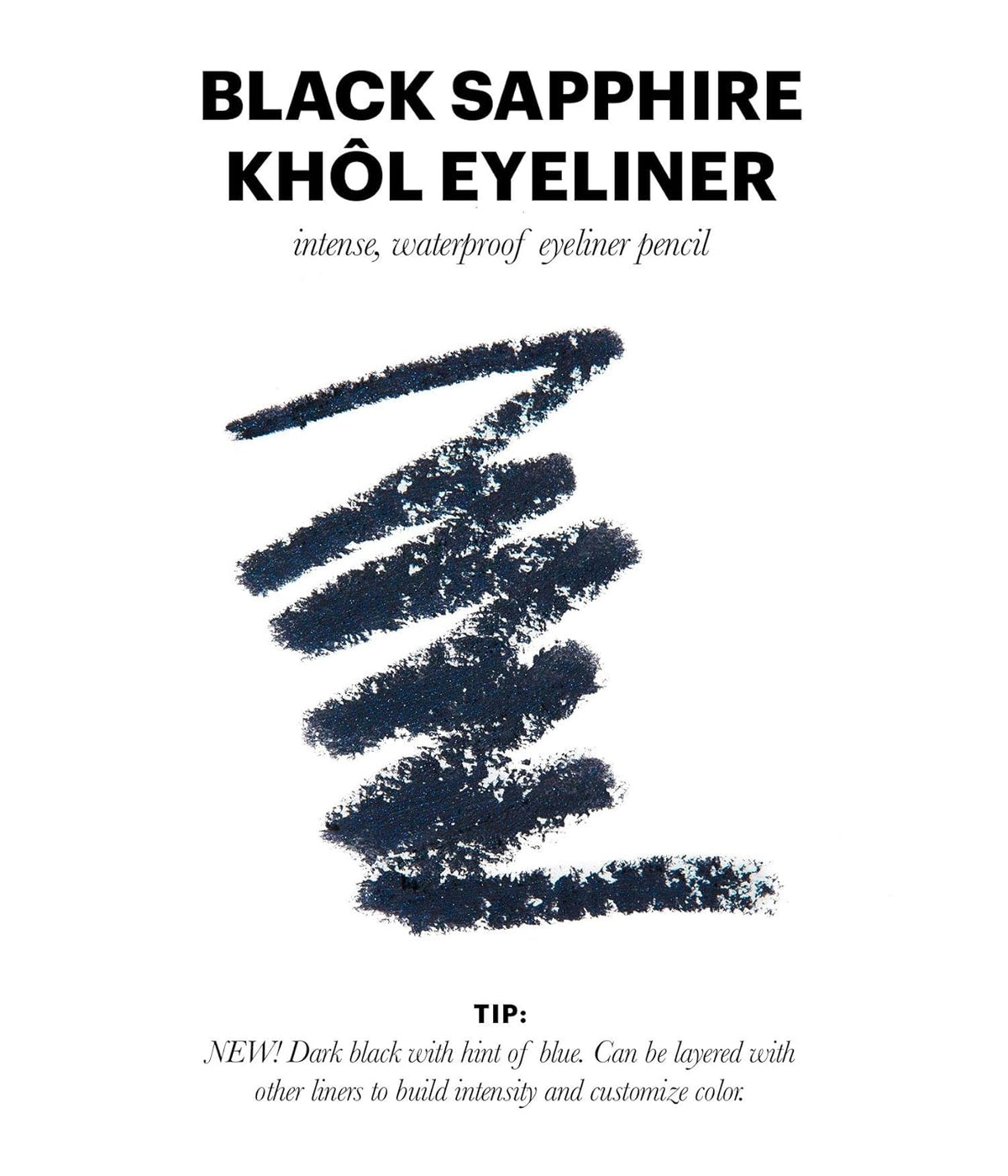 Jillian Dempsey Khol Eyeliner: Clean, Waterproof Eyeliner Pencil with Built-In Smudger for