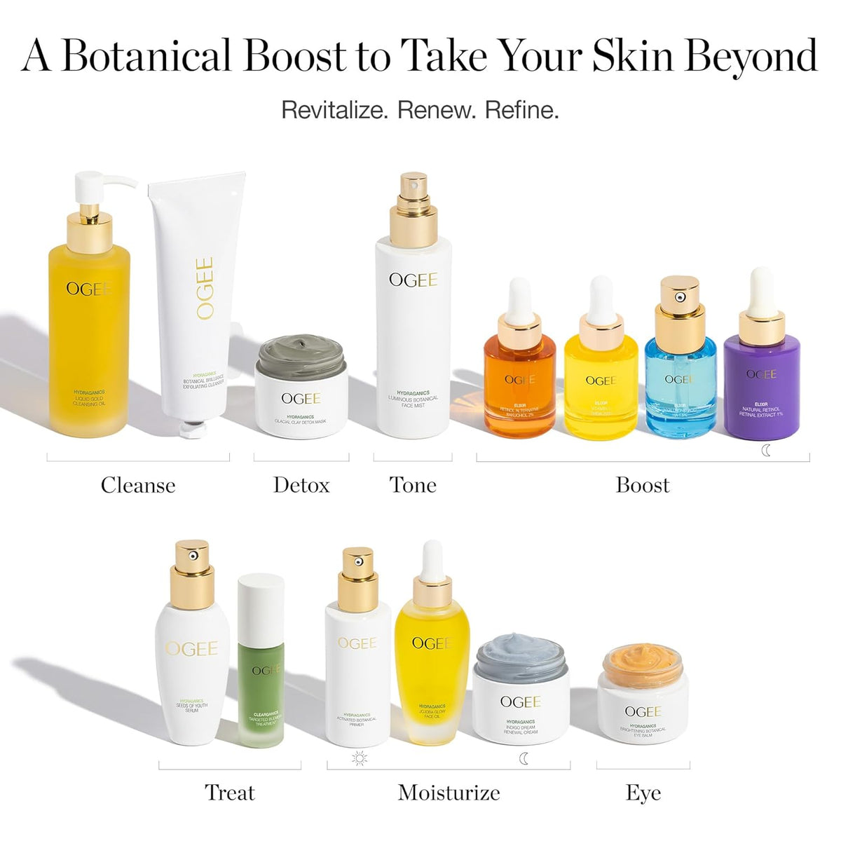 Ogee Natural Retinol Bakuchiol Serum 2% Elixir - Certified Organic Face Serum for Wrinkles and Fine