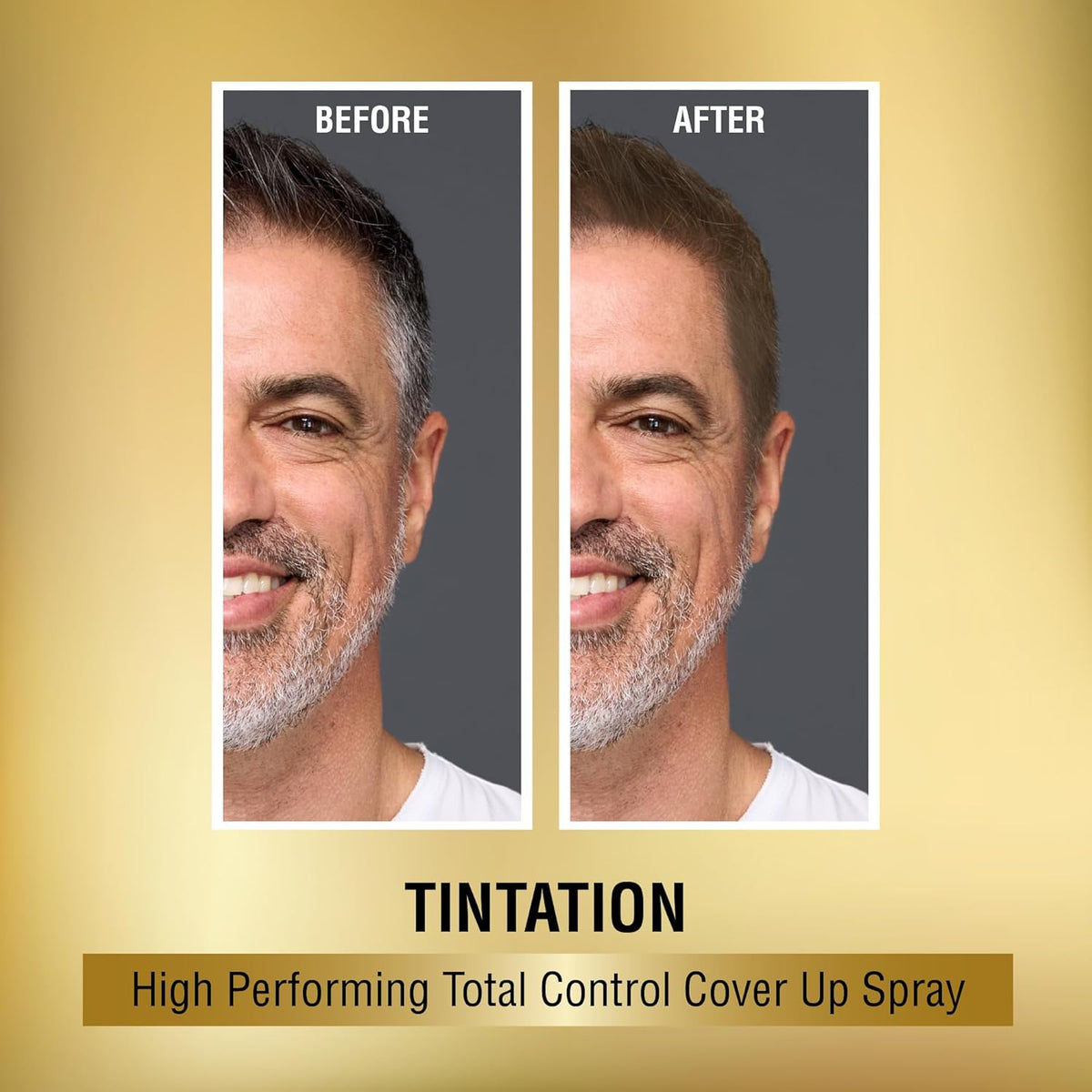 Red by Kiss Tintation Temporary Hair Color Spray, Instant Gray Root Touch Up Coverage