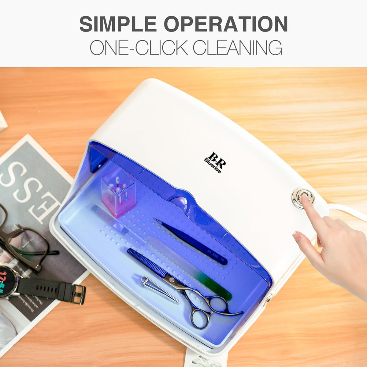 UV Sanitizer Box Professional Home Appliances Salon LED UV Light Sanitizer For Phone Baby Bottle