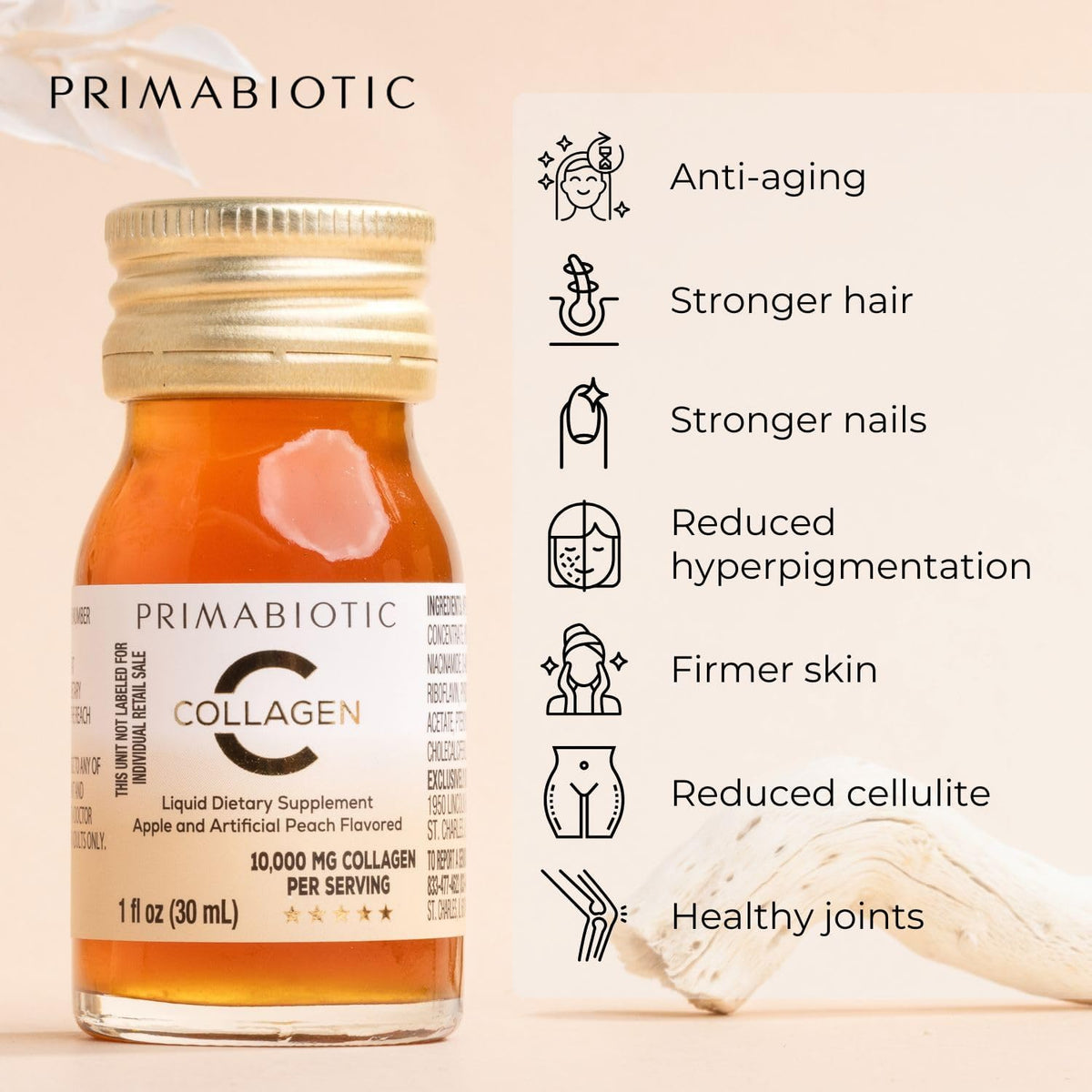 Liquid Collagen - High Collagen Content [10,000 Mg] Per Serving - Hydrolyzed Collagen and 12