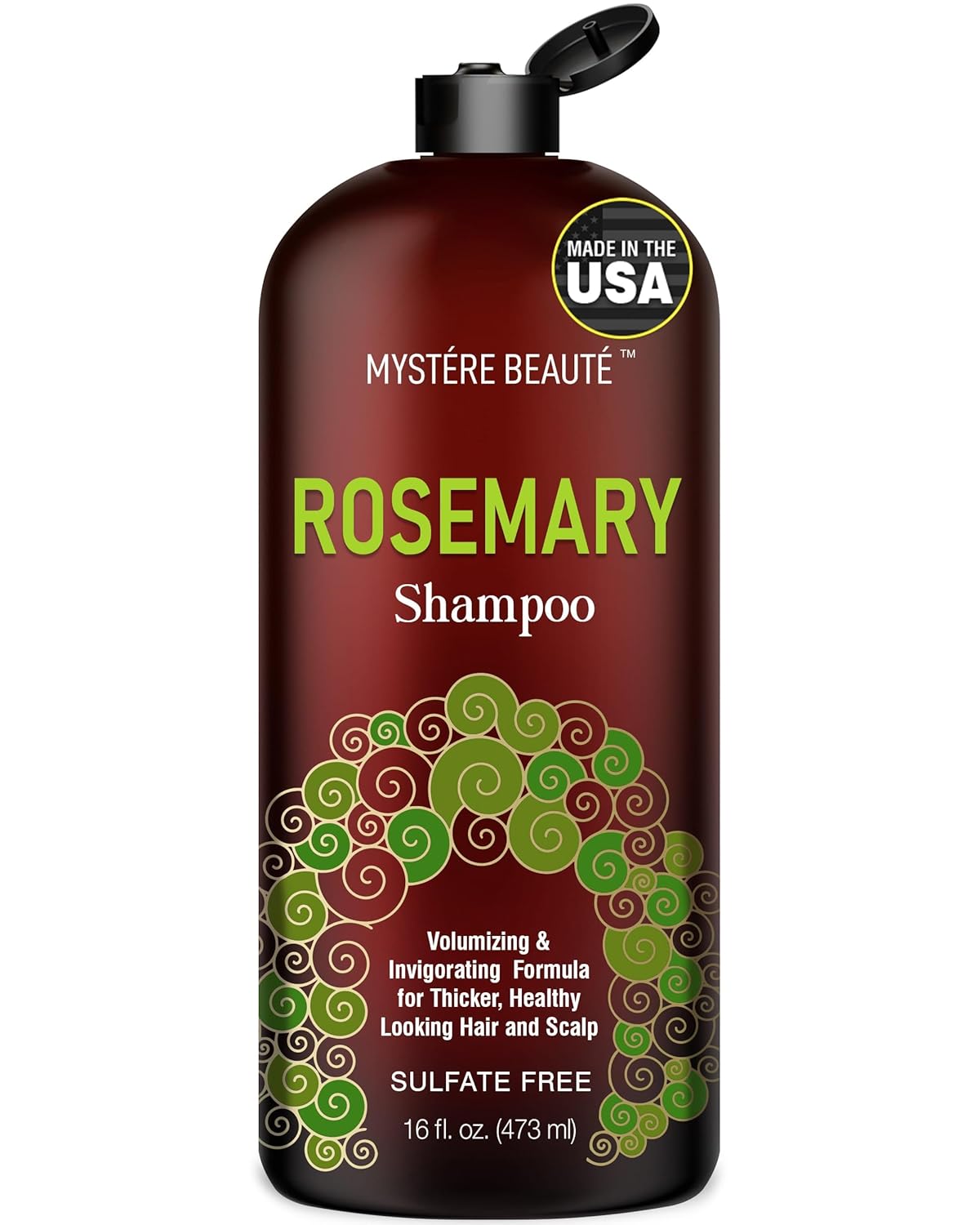 Rosemary Shampoo - Rosemary Shampoo for Hair Growth Organic - Promotes Hair Growth & Scalp Health