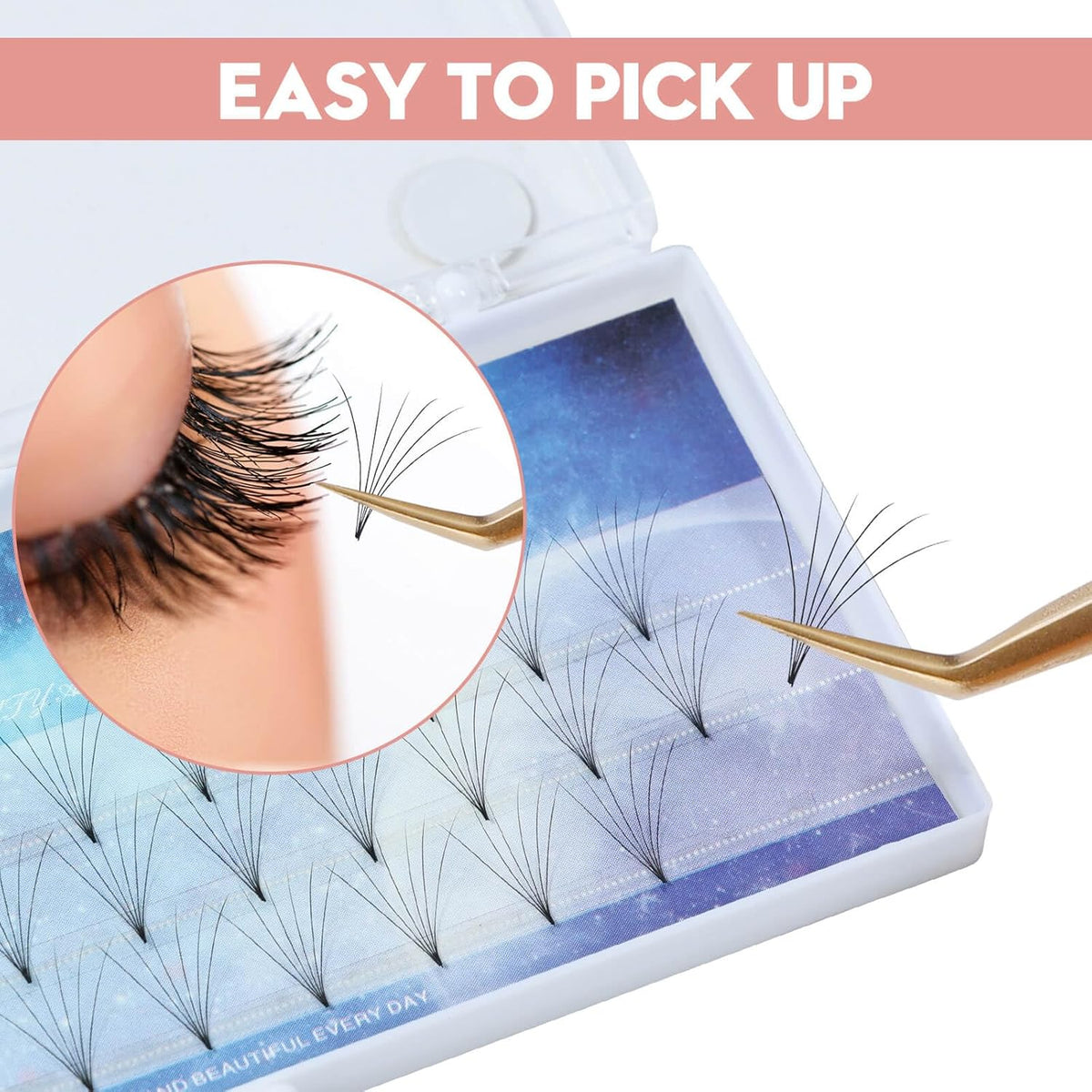 Ms.Queen Isolation Lash Tweezers,45 Degree 14cm Long&Slim Fiber Tip Tweezers for Individual &