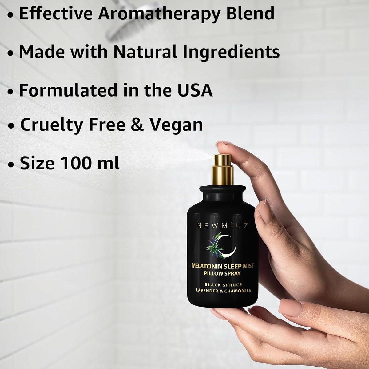 Deep Sleep Pillow Spray Lavender Chamomile Essential Oil Aromatherapy Mist for Sleep Relaxation