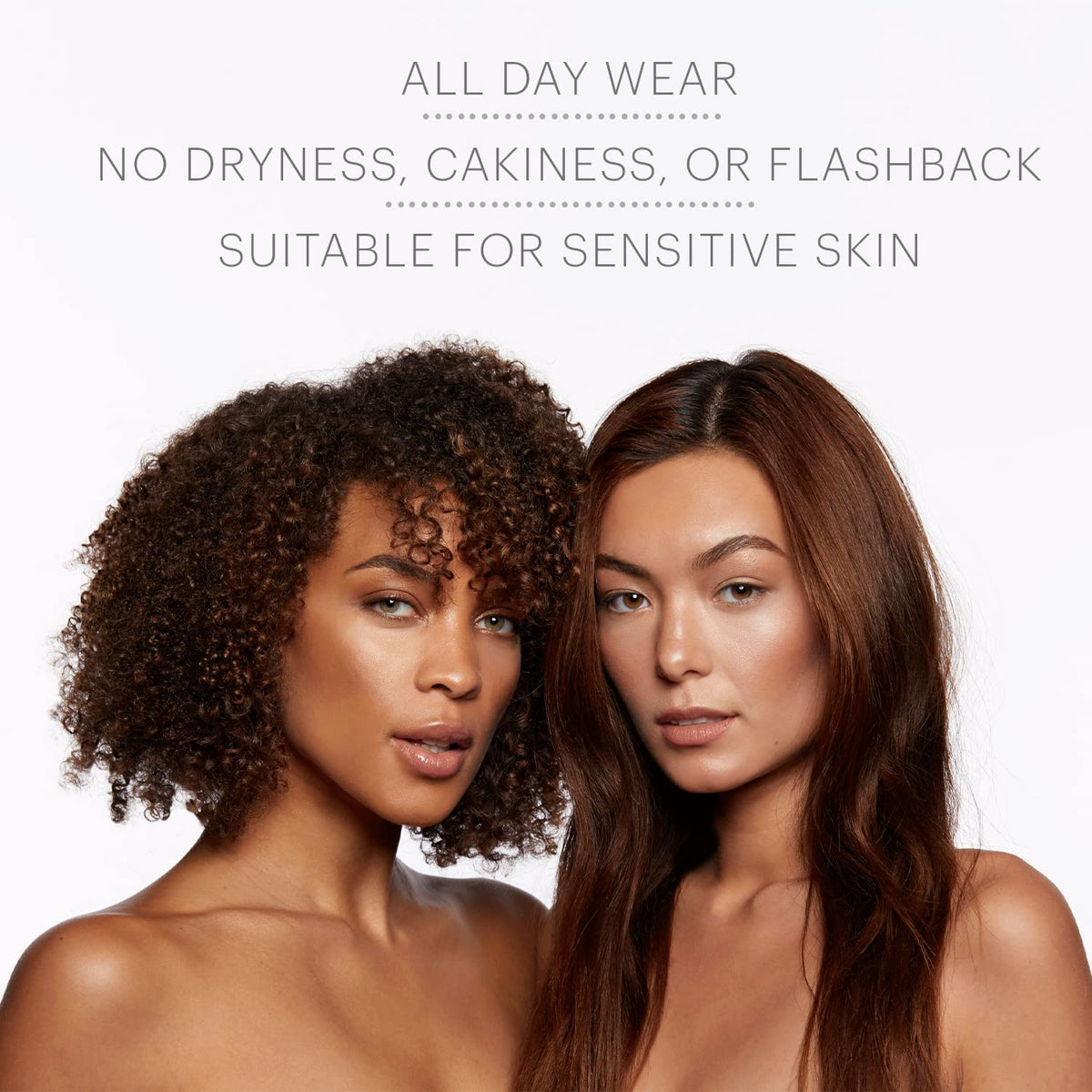 Glo Skin Beauty Pressed Base Powder Foundation Makeup (Natural Dark) - Flawless Coverage for a