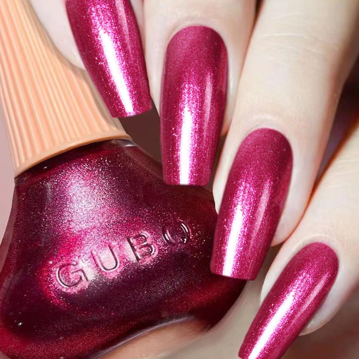 Major Dijit Quick Dry Nail Polish Bright Red Summer Nail Lacquer for Nail Art Regular Nail Polish
