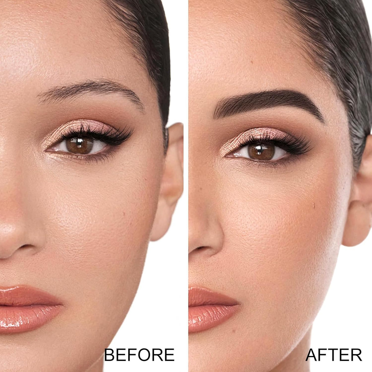 Boobeen Eyebrow Powder Kit, 2-color Waterproof Eyebrow Palette Makeup to Definer & Filler Brows