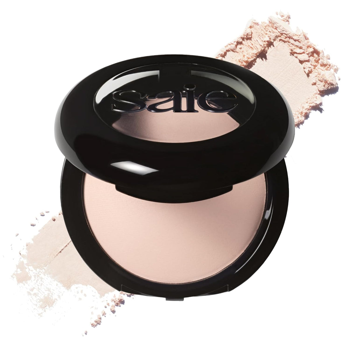 Saie Slip Tint Baked Setting Powder - Translucent Powder for Face Makeup with a Natural-Radiant