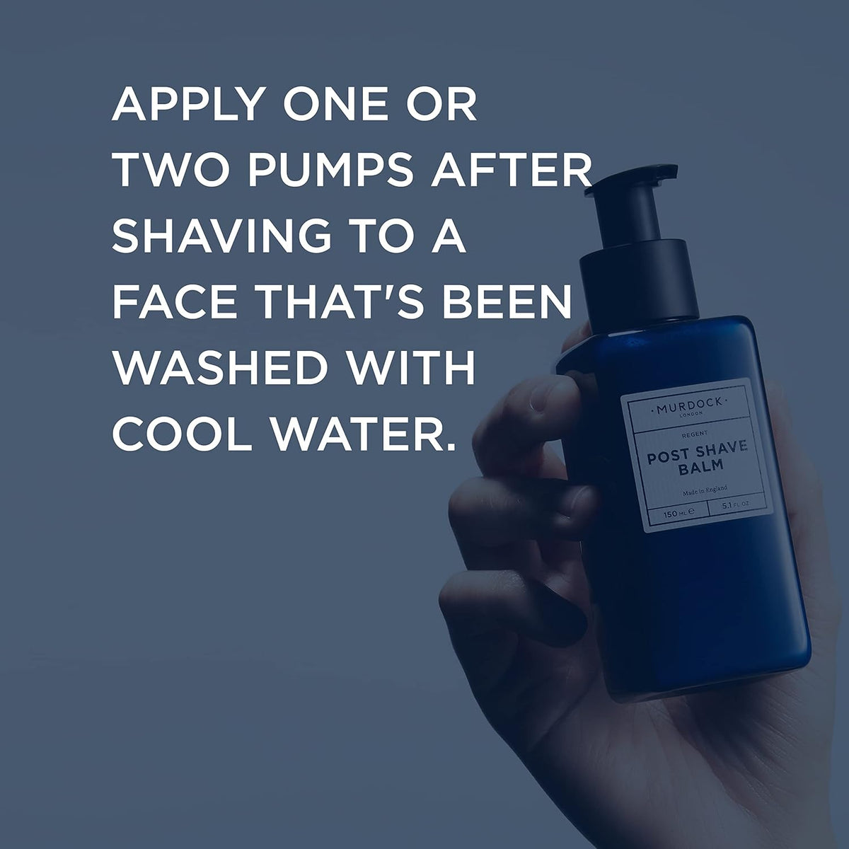 Murdock London Post Shave Balm, Lightweight, Soothing and Conditioning Formula, Made in the UK