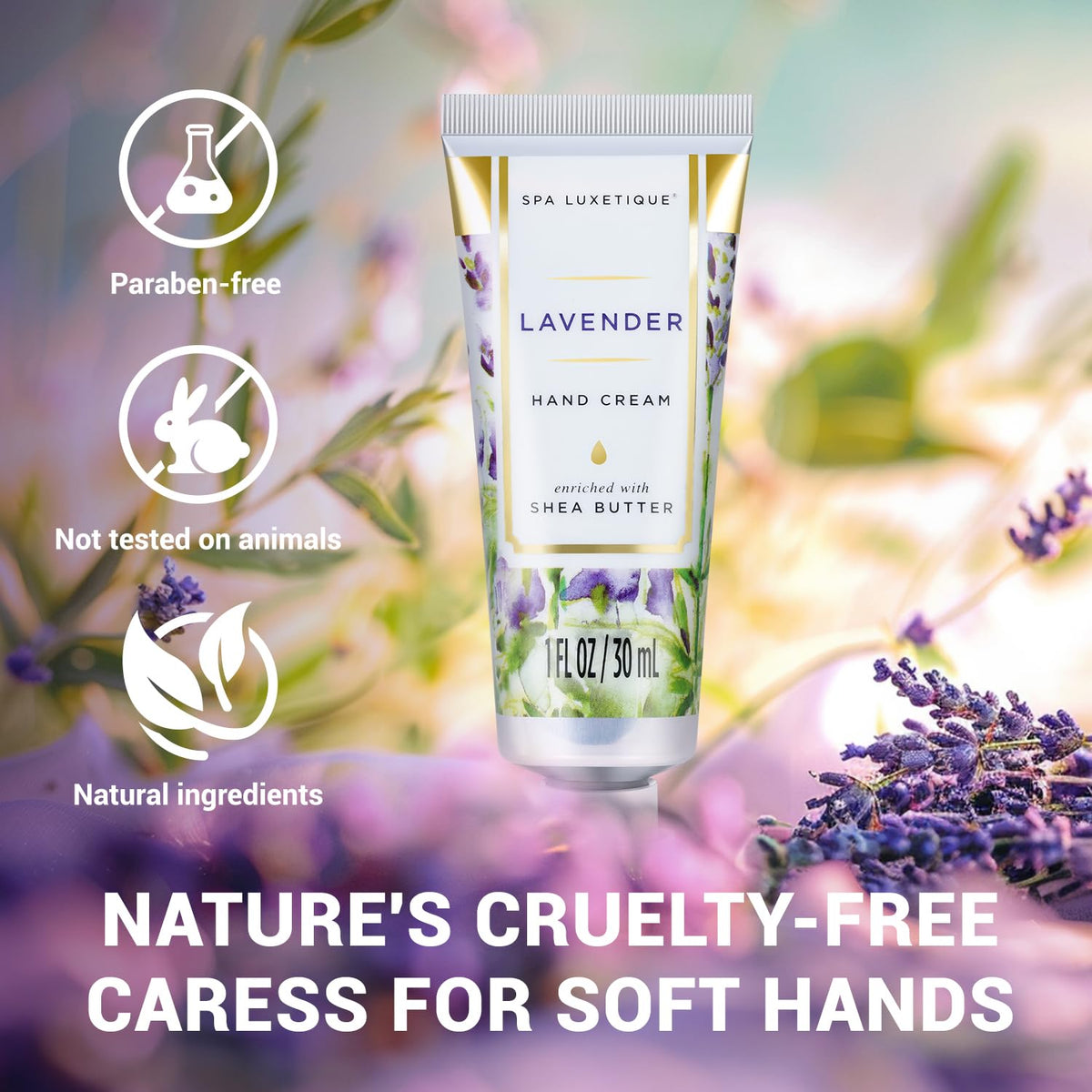 spa luxetique Hand Cream Hand Cream Set Gift for Women Hand Lotion with Natural Aloe and Vitamin E