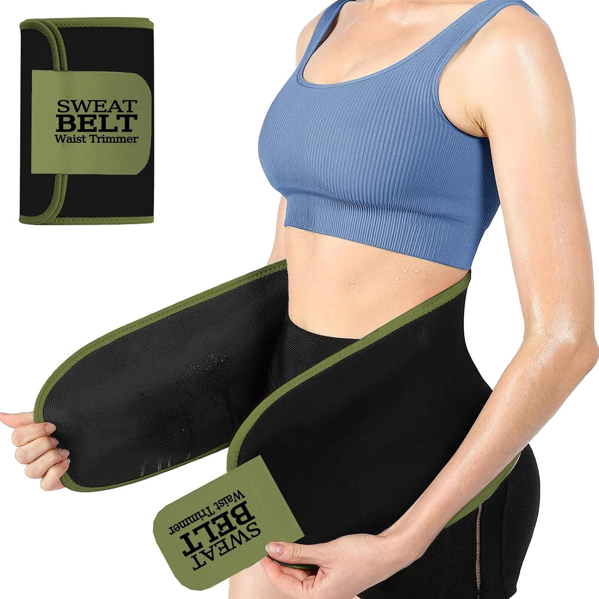 ZPP Waist Trainer for Women and Men, Neoprene Sweat Band Waist Trimmer Belt Slimming Stomach Wrap