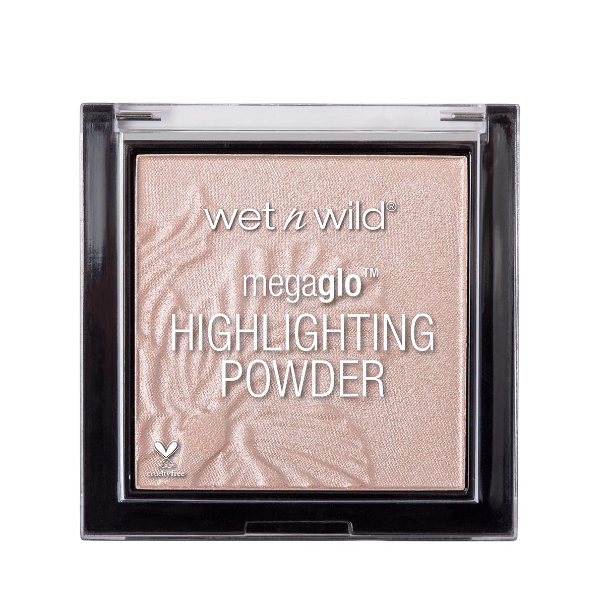 wet n wild MegaGlo Highlighting Powder, Highlighter Makeup, Shimmer Glow, Pink Rose Gold Blossom