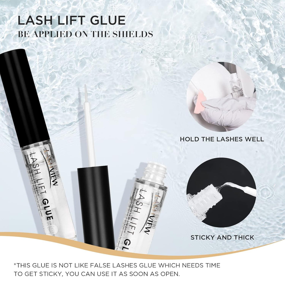 LASHVIEW Lash Lift Kit,Lash Lift,Professional Eyelash Perm Kit,Liquid Set,Semi-Permanent,Curling