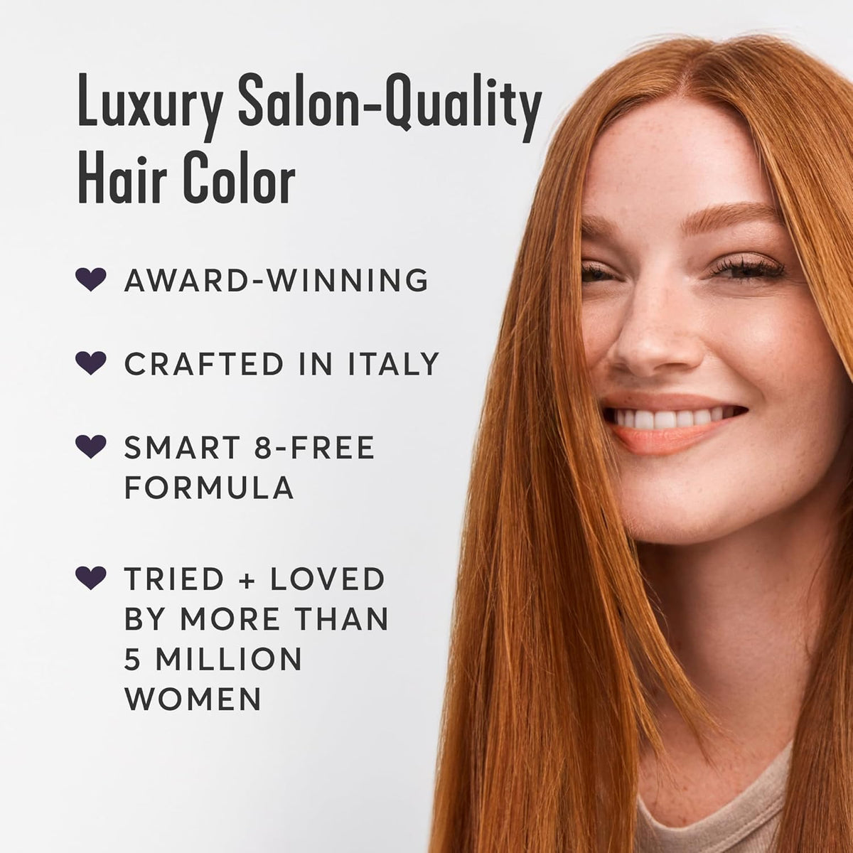 Madison Reed Radiant Hair Color Kit | 5RV Dark Garnet Red with Vibrant Red Violet Tones (Rimini