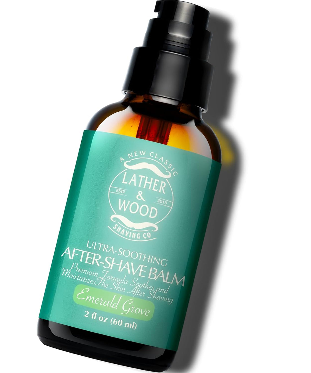 Best After-shave Balm, Emerald Grove Scent, Premium Aftershave Lotion, Soothes and Moisturizes Face