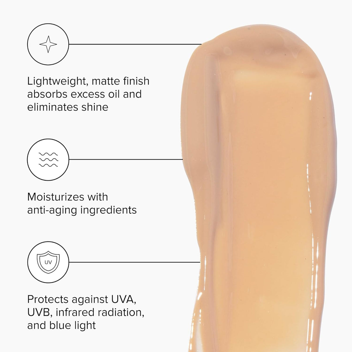 DRMTLGY Matte Tinted Moisturizer SPF 46 – Anti-Aging Face Sunscreen & Lightweight Makeup with Broad
