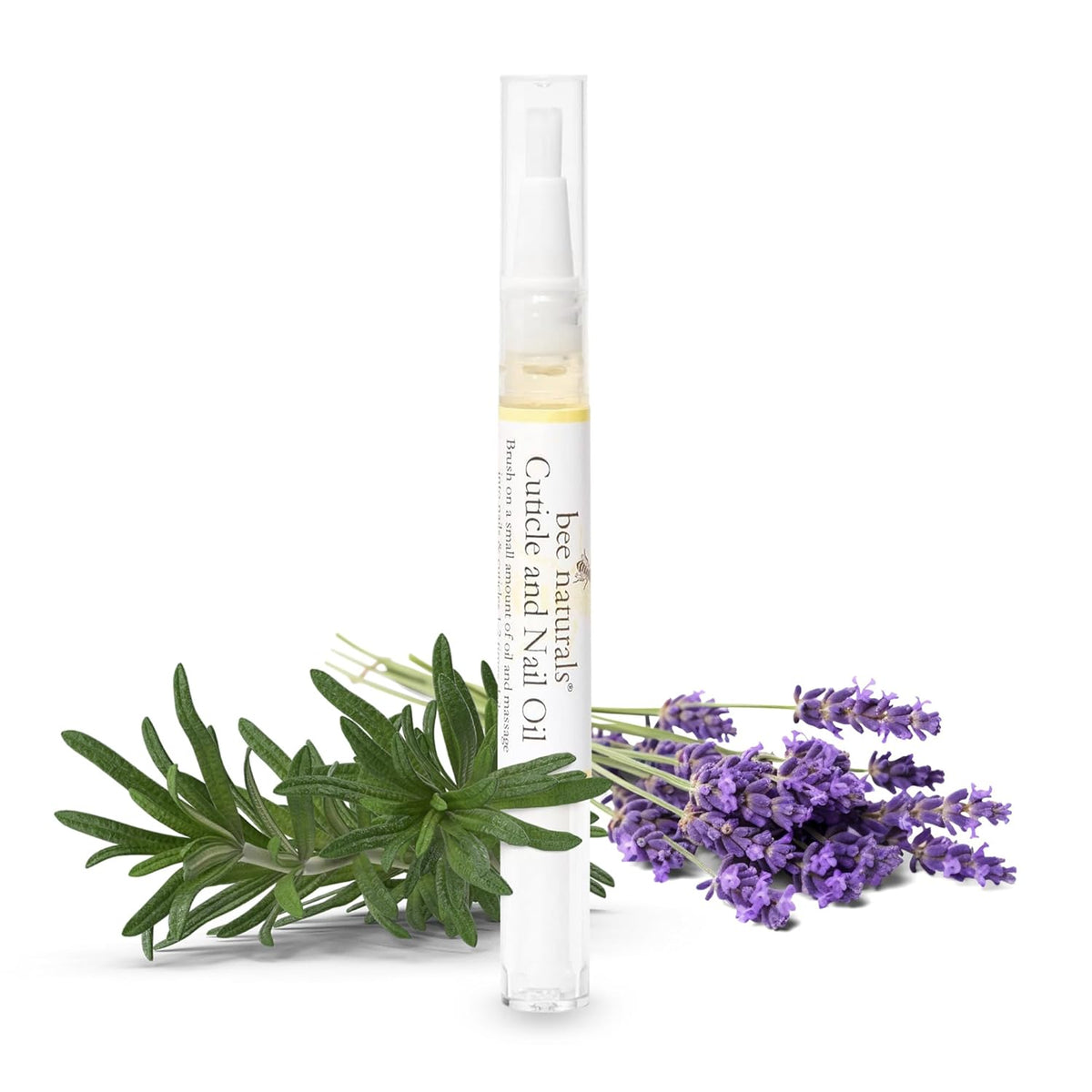 Bee Naturals Quick Fix Cuticle Oil Pen - Vitamin E Enriched Nail Revitalizer - Soothe & Repair with