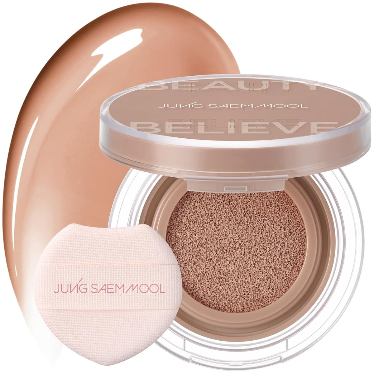 JUNGSAEMMOOL Artist Cushion Blush (Ruddy Beige) | Easy to Blend, Lightweight, Hydrating Korean