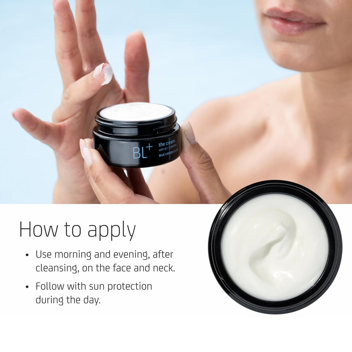 Blue Lagoon - BL+ The Cream Whipped Facial Moisturizer | Sustainable, Bioactive Luxury Skincare