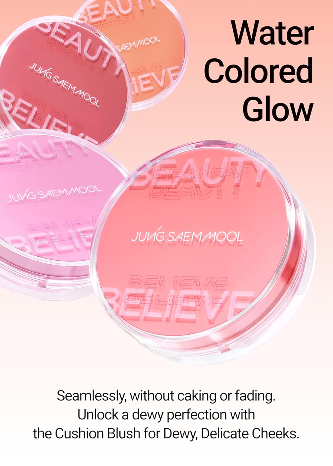 JUNGSAEMMOOL Artist Cushion Blush (Odd Mauve) | Easy to Blend, Lightweight, Hydrating Korean Makeup