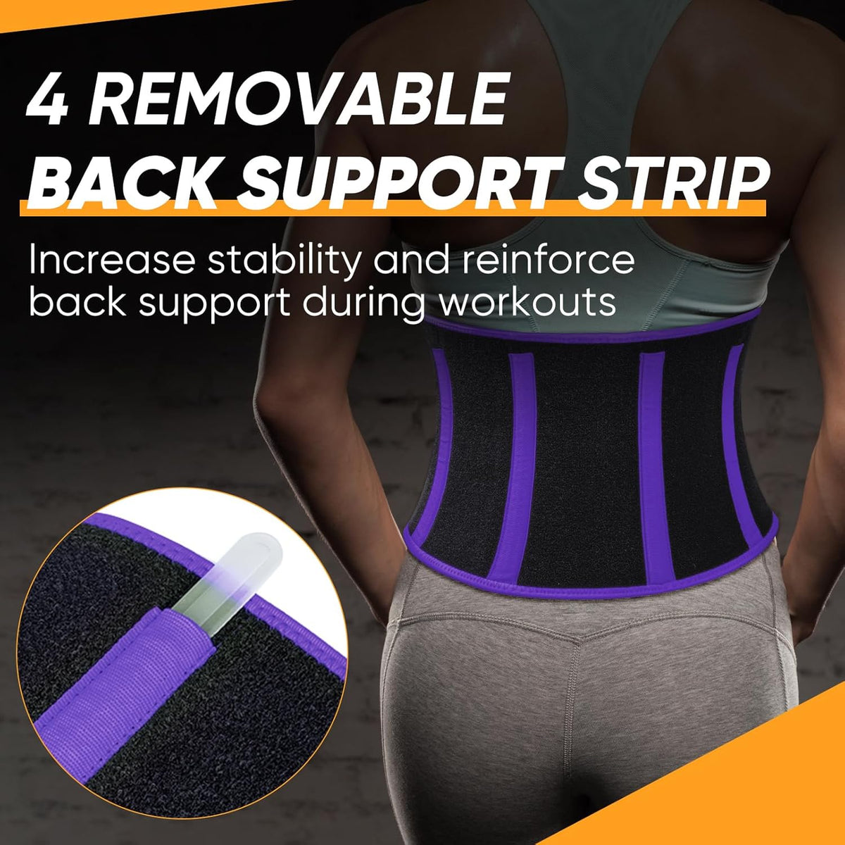 APEXUP Sweat Waist Trainer for Women and Men, Neoprene Waist Trimmer Belt Slimming Sweat Band with