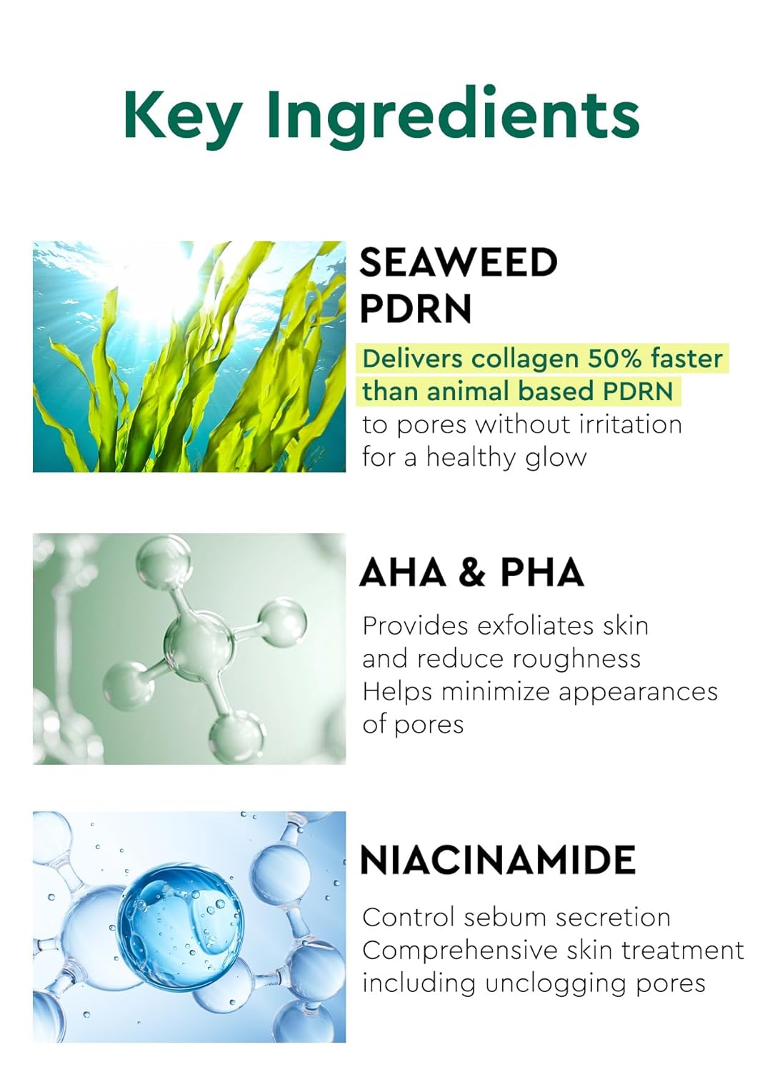 Bewants Seaweed PDRN Peel-Off Wrapping Jelly Mask 3.38 fl oz | Exfoliating Facial Mask with AHA BHA