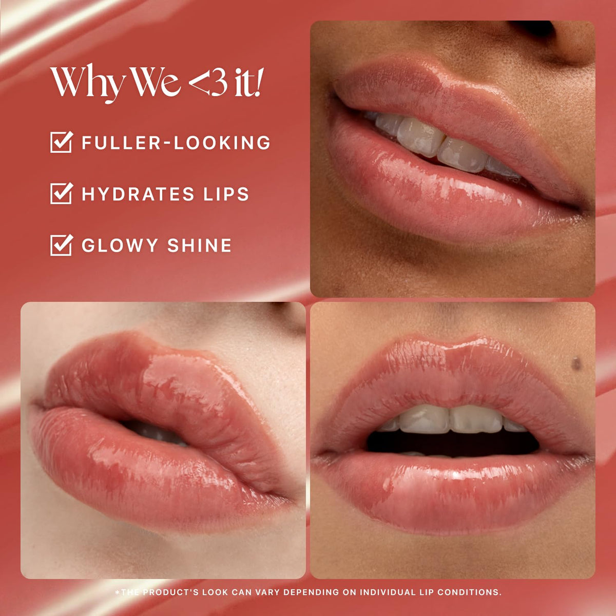 Nature Republic HONEY MELTING LIP (19 ROSE CORAL) SOFT LIP STICK, Hydrating Gloss, Moisturizing