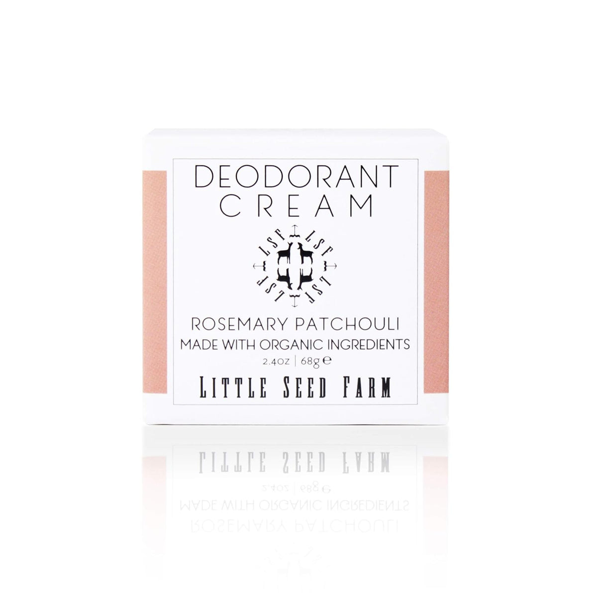 Little Seed Farm All Natural Deodorant Cream, Aluminum Free Deodorant for Women or Men, 2.4 Ounce