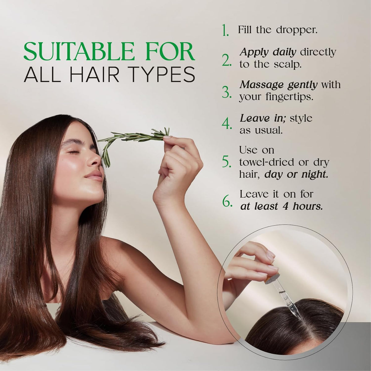 Hair Serum for Hair Growth Serum Women Made in USA - 3 Pack Scalp Serum for Hair Growth Non-Greasy