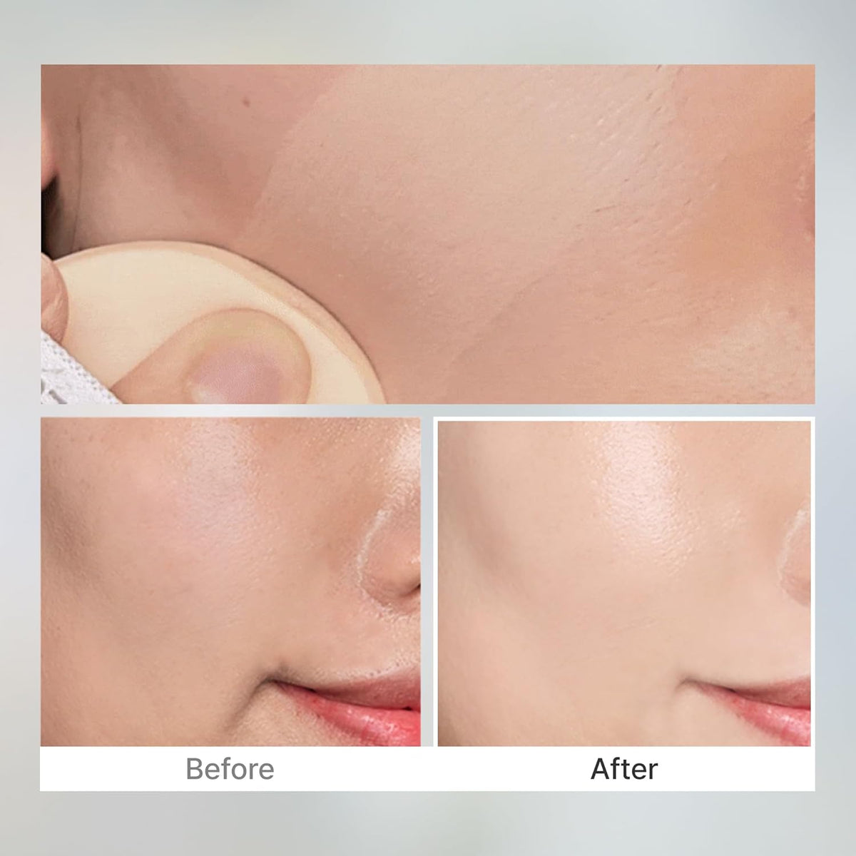 TROIAREUKE Seoul "Bridal" Cushion Foundation(#22, Yellow Beige), Korean Cushion Foundation
