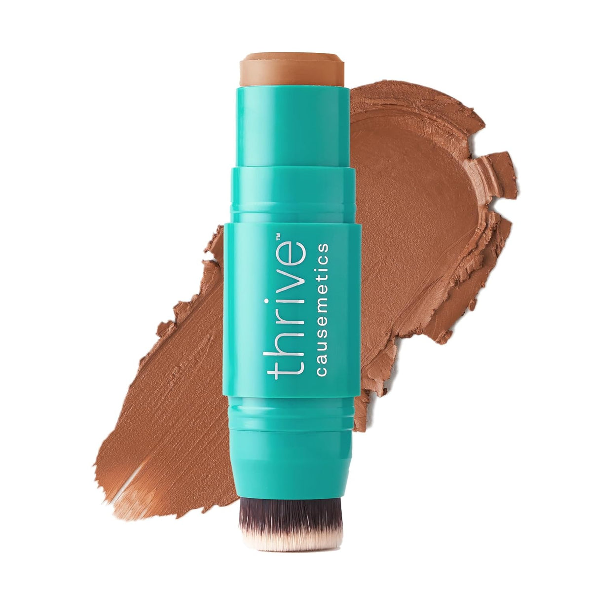 Thrive Causemetics Triple Threat Color Stick: Cream Bronzer & Contour Stick with Vitamin E, Evening