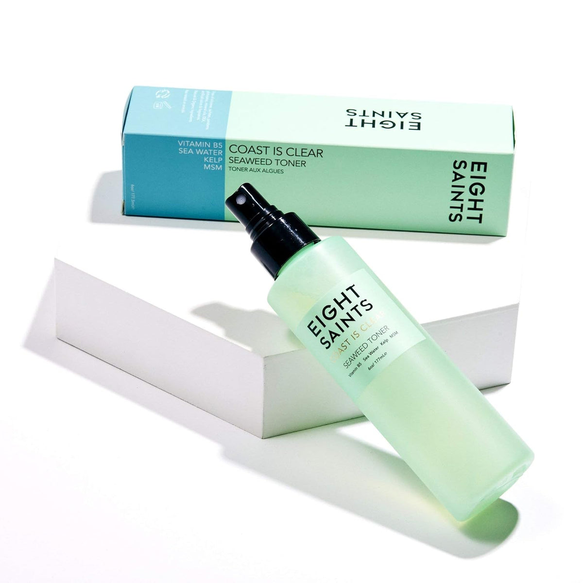 Eight Saints Coast is Clear Seaweed Anti Aging Face Toner, Natural and Organic Alcohol Free Witch