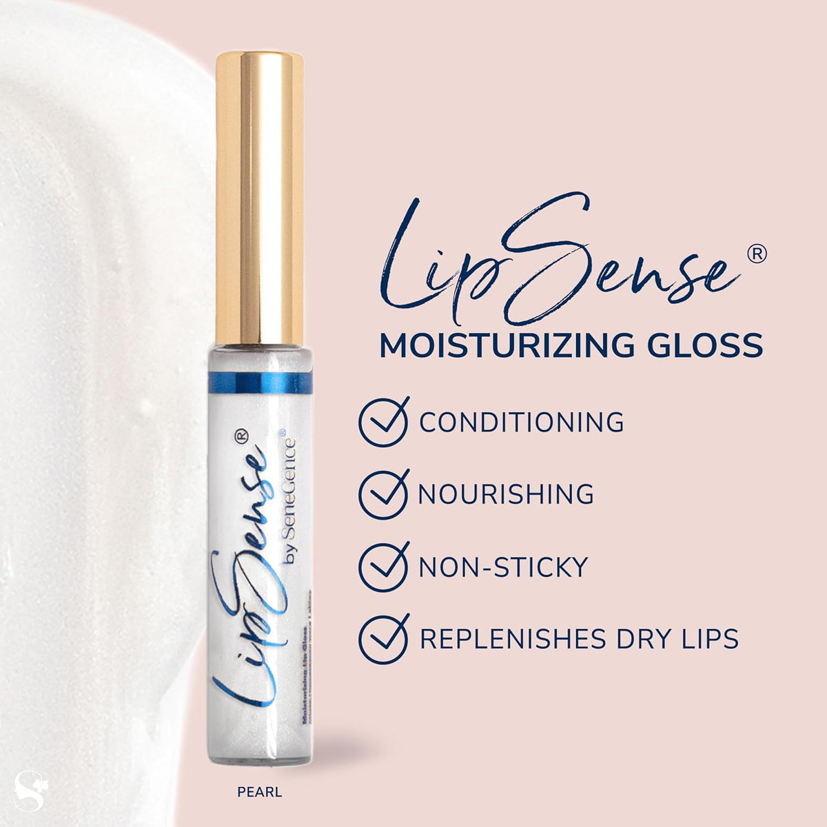 SeneGence LipSense Moisturizing Gloss – Hydrating, Long-Lasting Gloss with Shea Butter & Vitamin E
