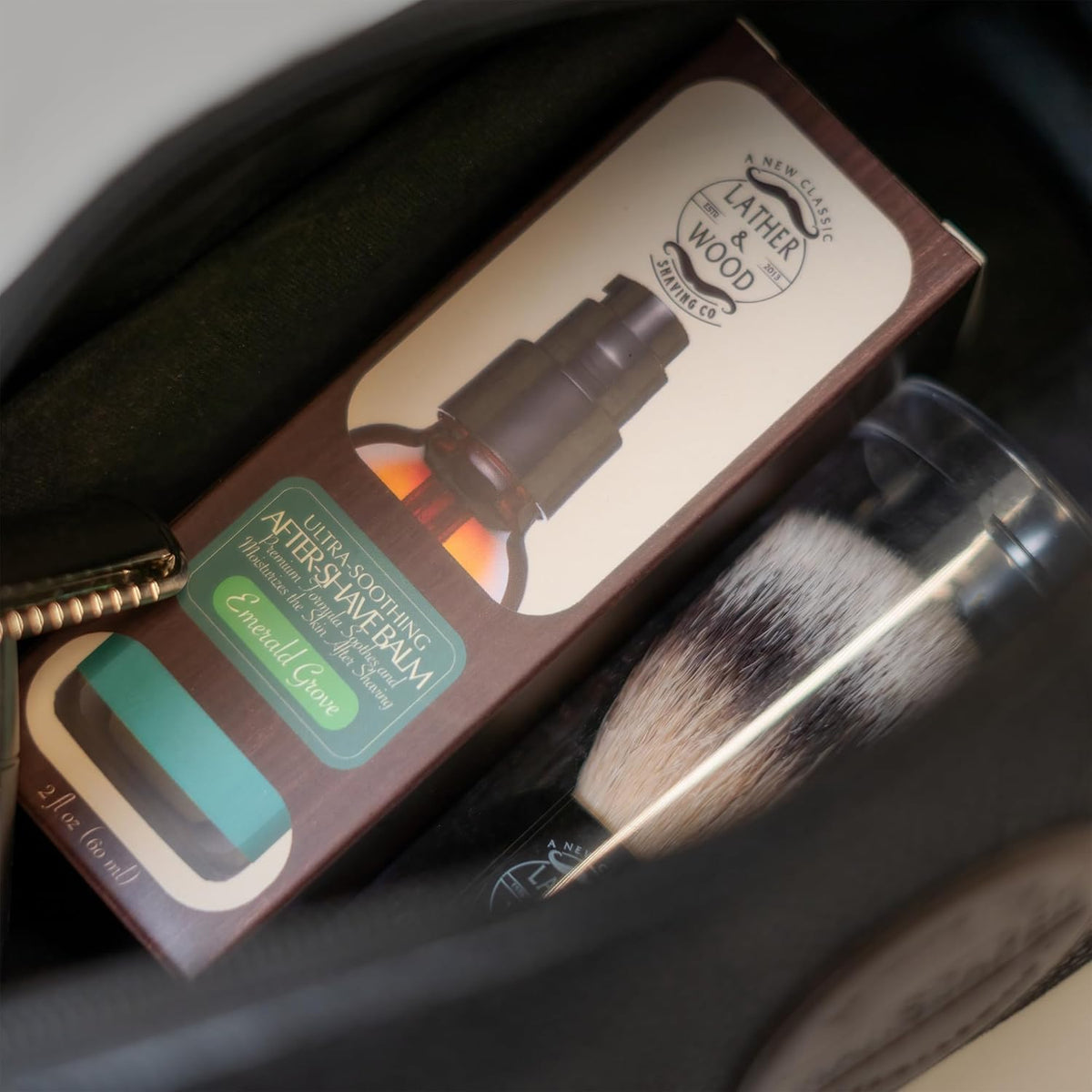 Best After-shave Balm, Emerald Grove Scent, Premium Aftershave Lotion, Soothes and Moisturizes Face