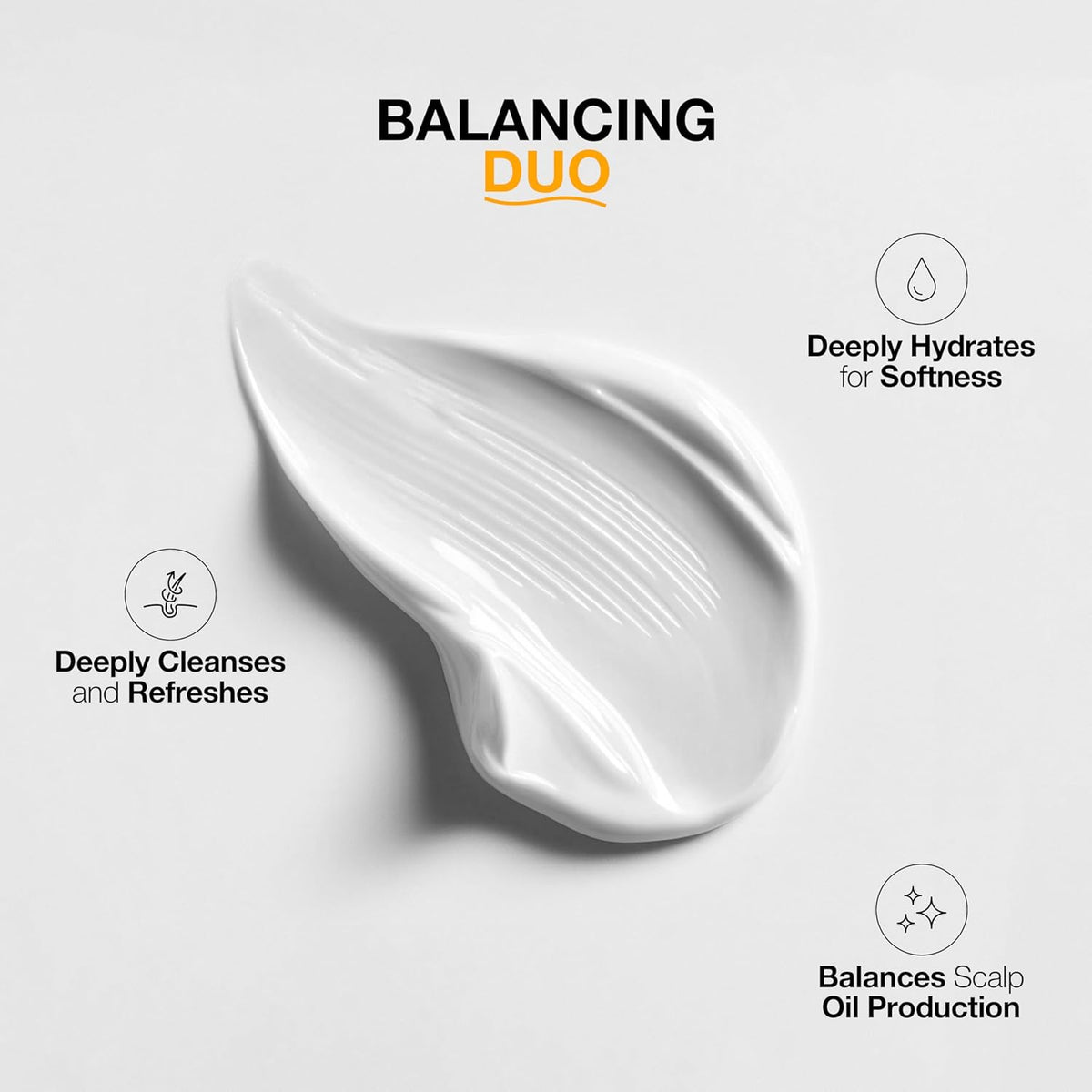 GK HAIR Balancing Shampoo and Conditioner Set for Oily Hair Upto 72-Hour Freshness Best Shampoo and