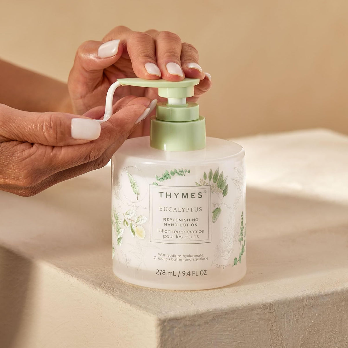Thymes Replenishing Hand Lotion for Dry Skin - Daily Moisturizer Helps Reduce Dryness - Hand Lotion