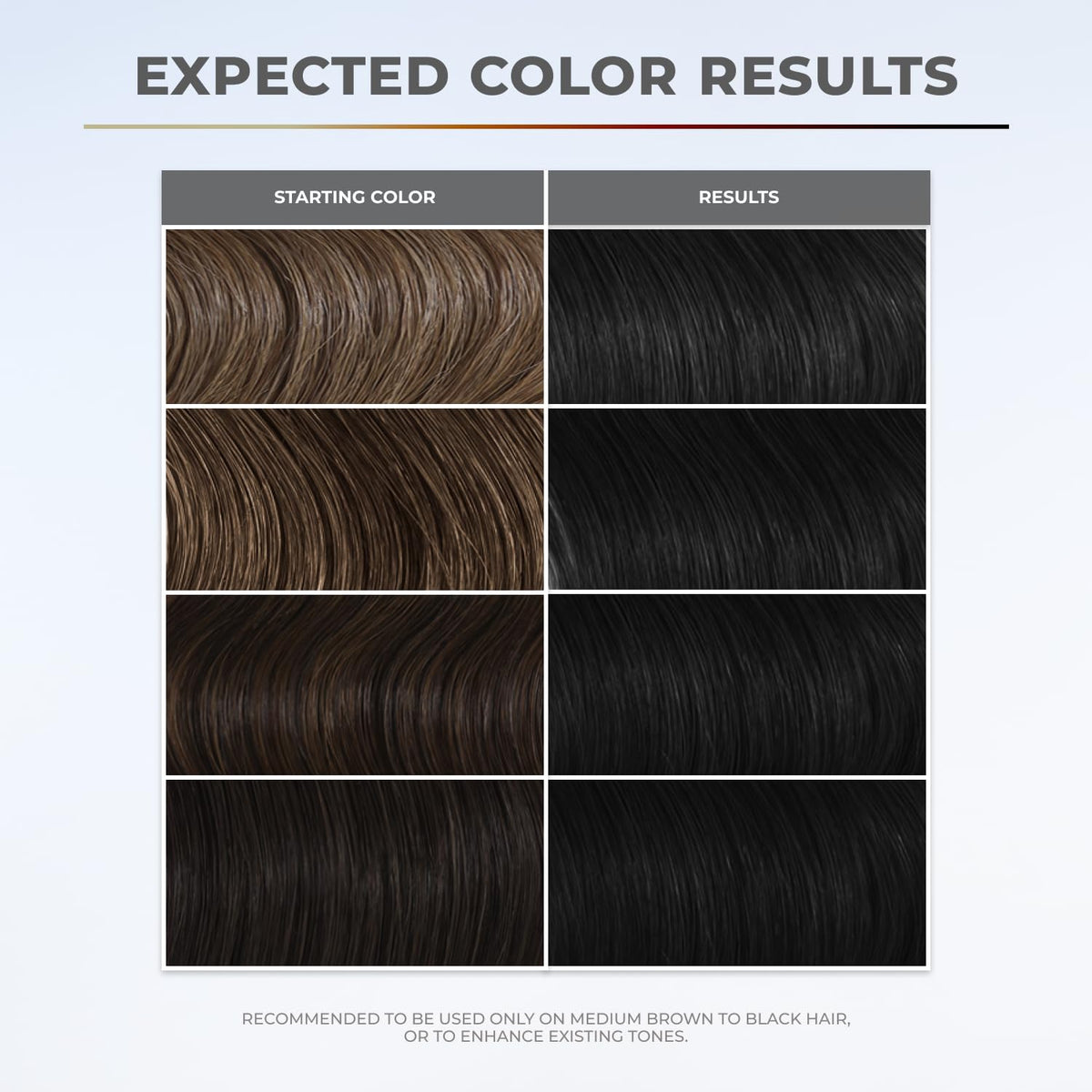 XMONDO Color Soft Black Color Depositing Mask & Semi-Permanent Hair Dye Super Gloss Infused with