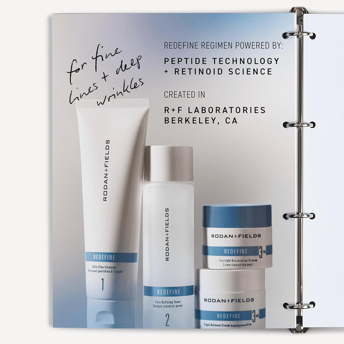 Rodan + Fields Redefine Pore Minimizing Toner | 4.2 fl oz | Deep Exfoliating Cleanser | Visibly