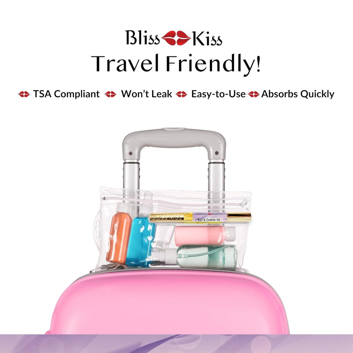 Bliss Kiss | 4 Lavender Vanilla | Oil Cuticle Pen w/Vitamin E & Jojoba⏤Nail Strengthener Nail