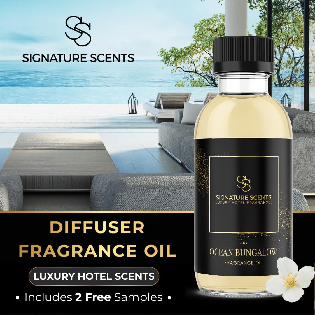 Luxury Hotel Fragrances - Hotel Fragrance Oil - Diffuser Oil Blends for Aromatherapy (Ocean