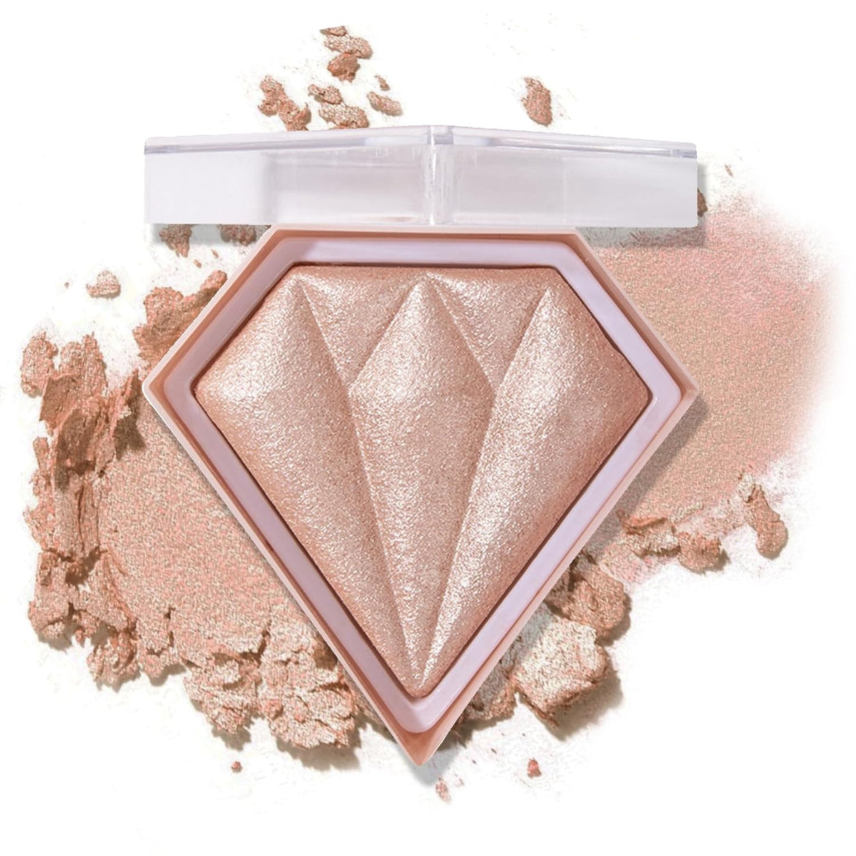 Face Glitter Highlighter Makeup Palette Shimmer Contour Powder Waterproof Long-Lasting, Brightens