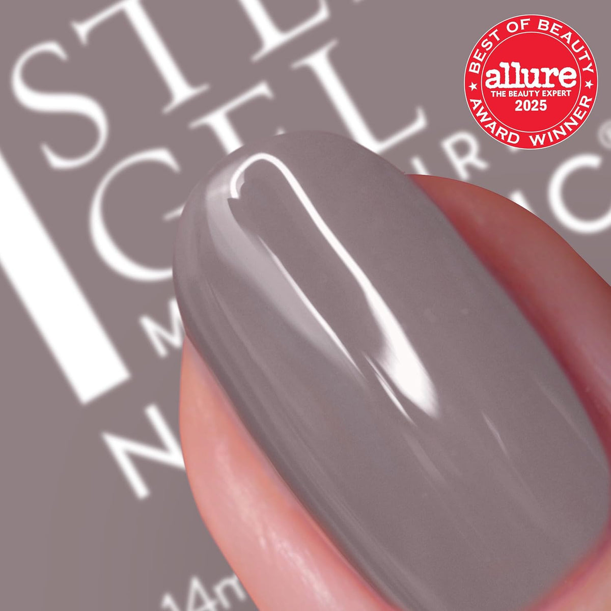 Nails Inc It's Topless Gel-Like Nail Polish, 4-in-1 Base Coat, Treatment, Color & Top Coat, Long