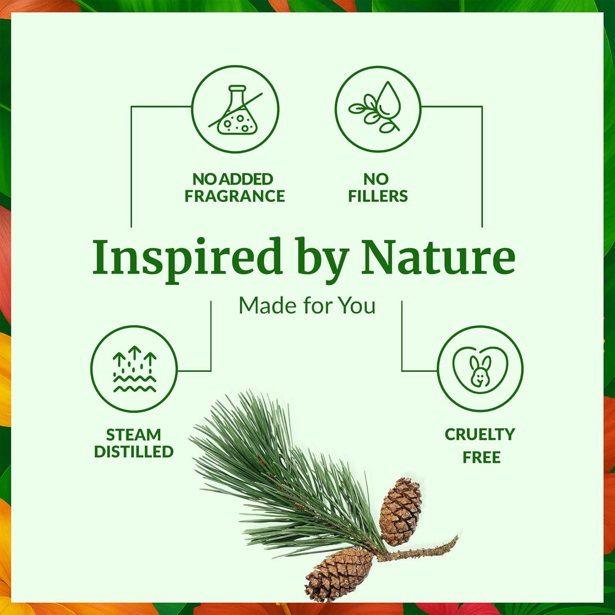 SVA Pine Needle Essential Oil – 4 Fl Oz – 100% Natural Pine Needle Oil - for Diffuser, Hair Care