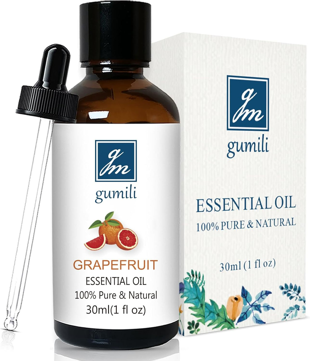 Grapefruit Essential Oil 1 Oz - 100% Pure Grapefruit Oil for Skin, Hair, Diffuser & Cleaning